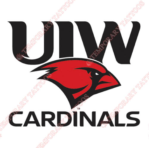 Incarnate Word Cardinals Customize Temporary Tattoos Stickers NO.4622